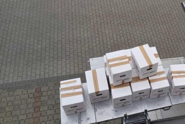 Behördenumzug in Röderaue mit einem Möbellift